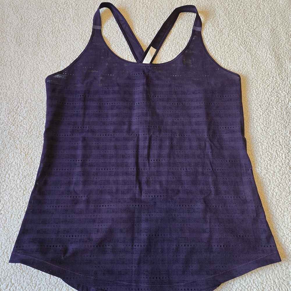 ❤️‍🔥❤️‍🔥❤️‍🔥Under Armour Women's Purple Tank Top